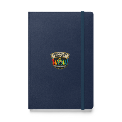 Stormwalker Outpost WOW logo Hardcover Notebook