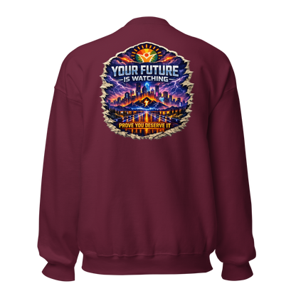 WOW University — Expedition Member Crewneck — Back (Maroon)
