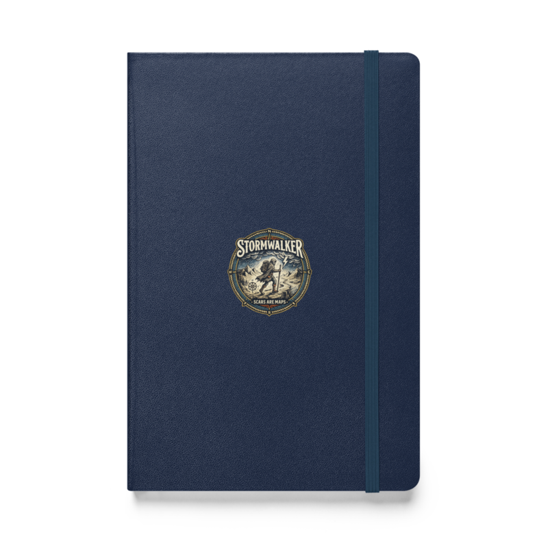Stormwalker Scars medallion Hardcover Notebook