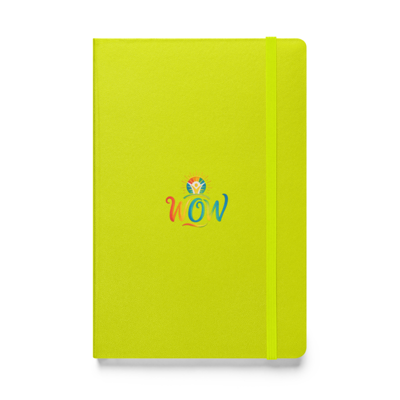 WOW Core logo Hardcover Notebook
