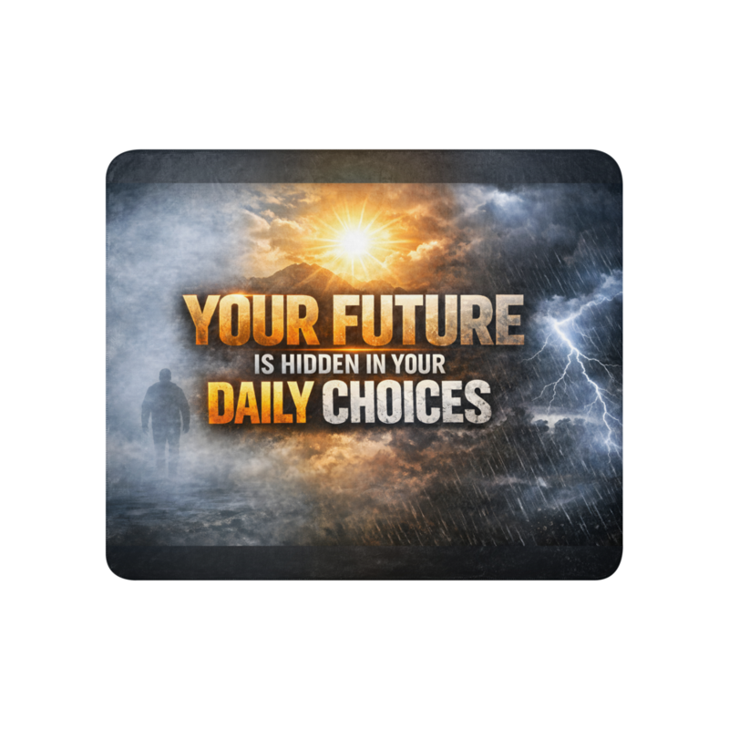 WOW | Your Future Is Hidden In Your Daily Choices | Sublimated Sherpa Blanket