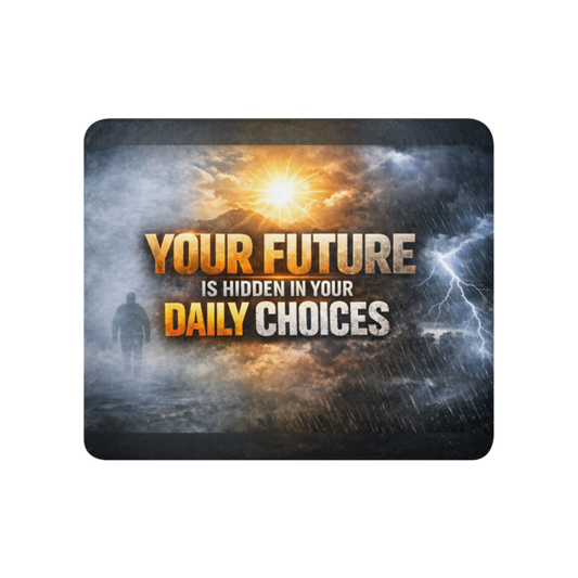 WOW | Your Future Is Hidden In Your Daily Choices | Sublimated Sherpa Blanket