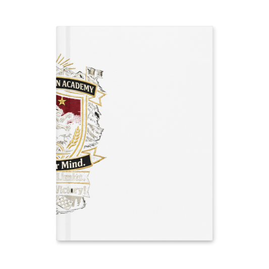 Learn To Win Academy | LTW Shield logo | Hardcover Journal