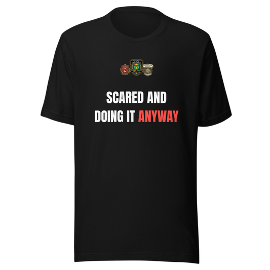 Scared And Doing It Anyway — WOW Tee