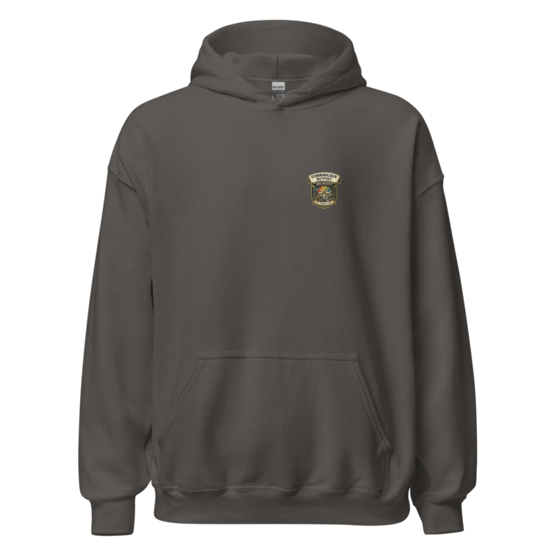 Stormwalker Outpost — Compass Badge Hoodie