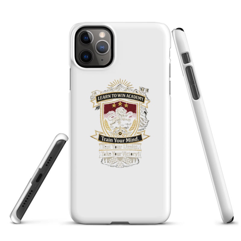 Learn To Win Academy | LTW Shield logo | iPhone Snap Case