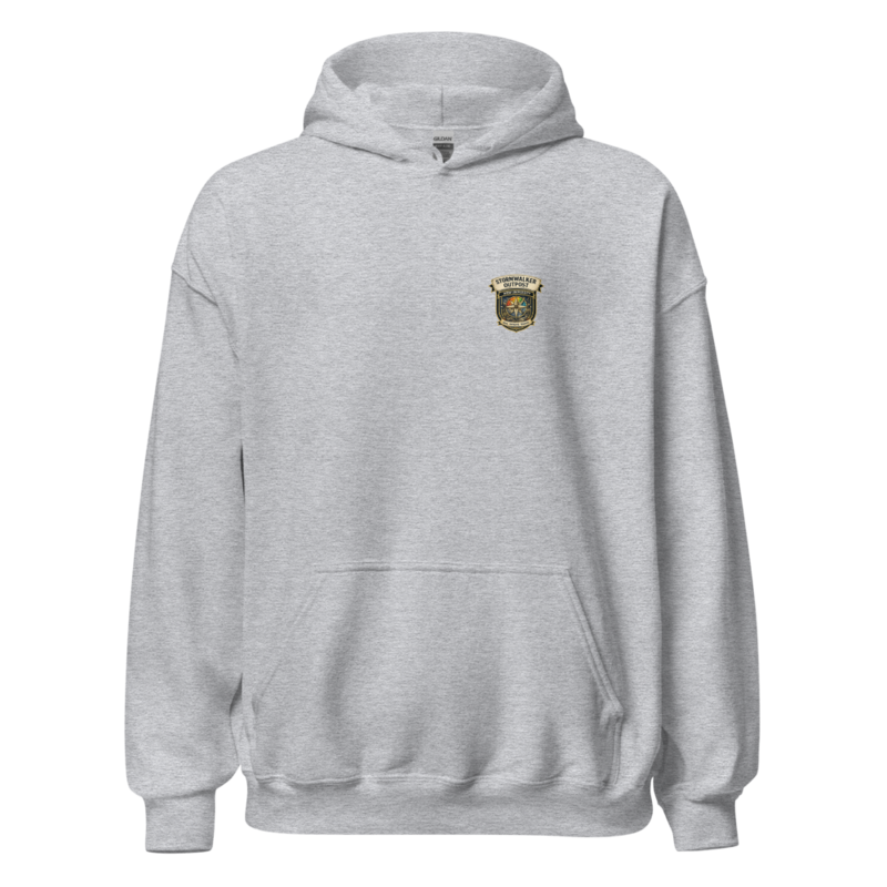 Stormwalker Outpost — Compass Badge Hoodie