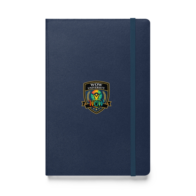 WOWU Core badge Hardcover Notebook