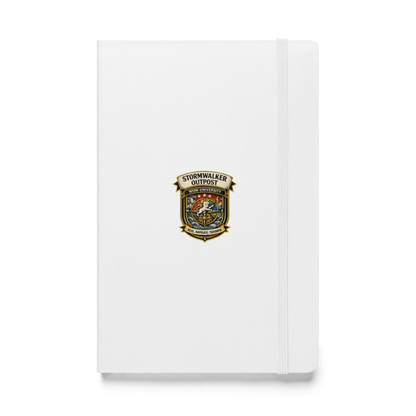 Stormwalker Outpost badge Hardcover Notebook