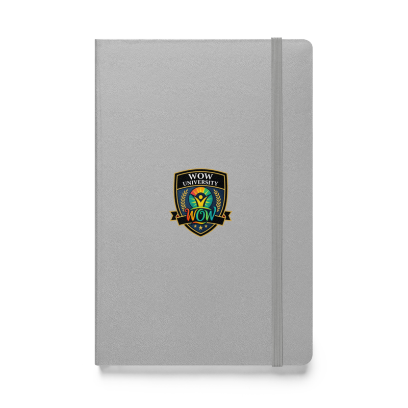 WOWU Core badge Hardcover Notebook