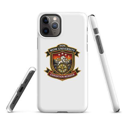 WOW University | WOWU ExpeditionMember badge | iPhone Snap Case