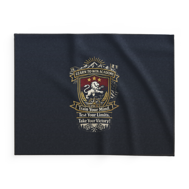 Learn To Win Academy | LTW Shield logo | Lightweight Summer Blanket