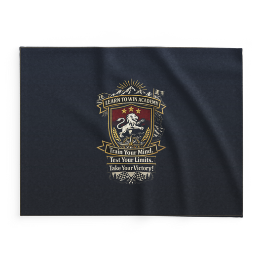 Learn To Win Academy | LTW Shield logo | Lightweight Summer Blanket