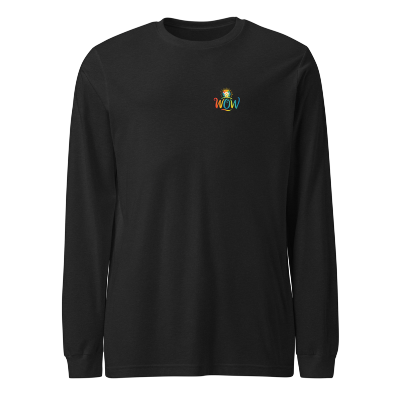 WOW Core logo Long Sleeve Tee
