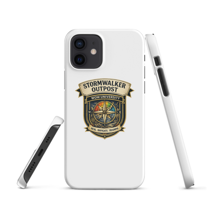 WOW University | Stormwalker Outpost WOWU compass badge | iPhone Snap Case