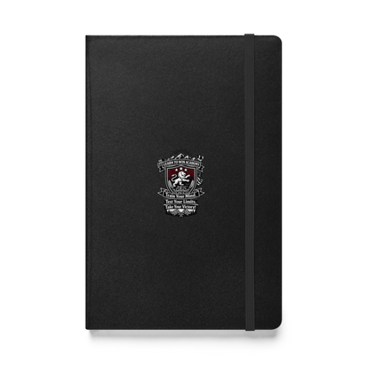 LTW TrainYourMind badge Hardcover Notebook