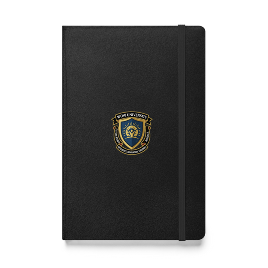 WOWU FutureReadyMindset badge Hardcover Notebook