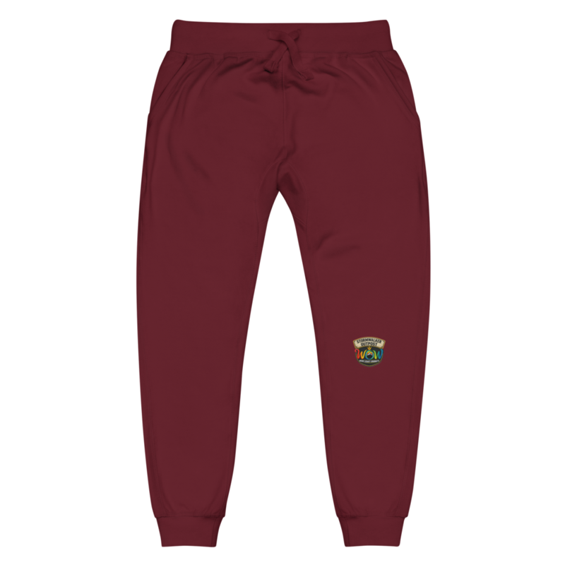 Stormwalker Outpost WOW logo Fleece Sweatpants