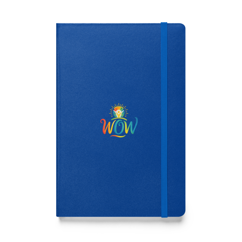 WOW Core logo Hardcover Notebook