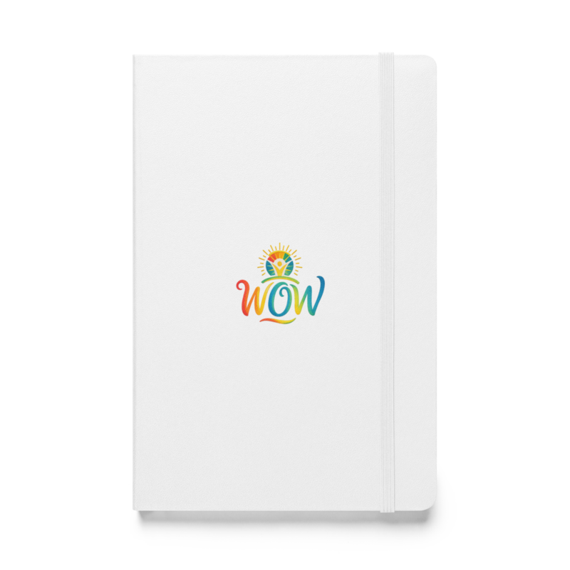 WOW Core logo Hardcover Notebook