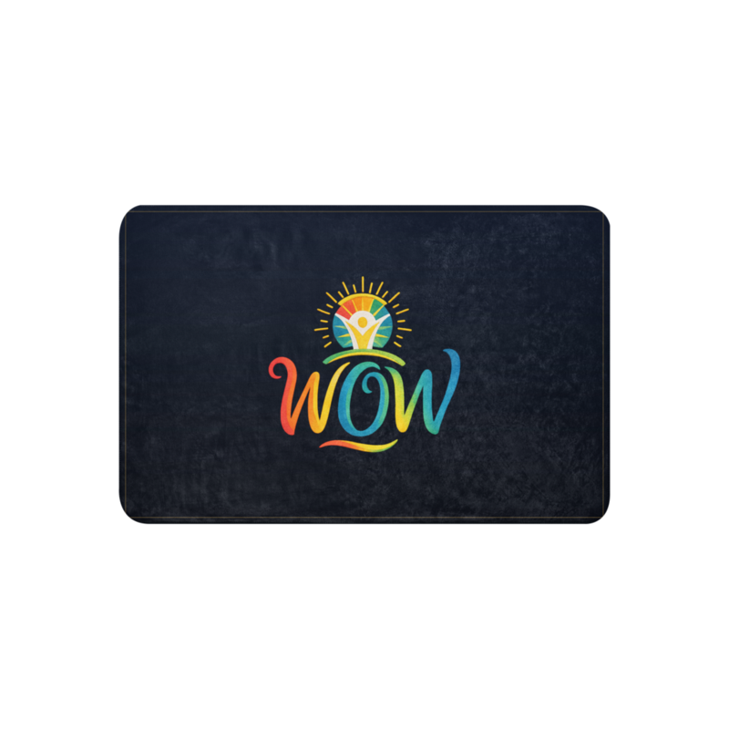 WOW | WOW Core logo | Sublimated Sherpa Blanket