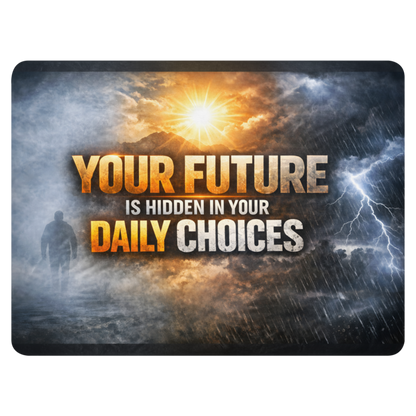WOW | Your Future Is Hidden In Your Daily Choices | Sublimated Sherpa Blanket