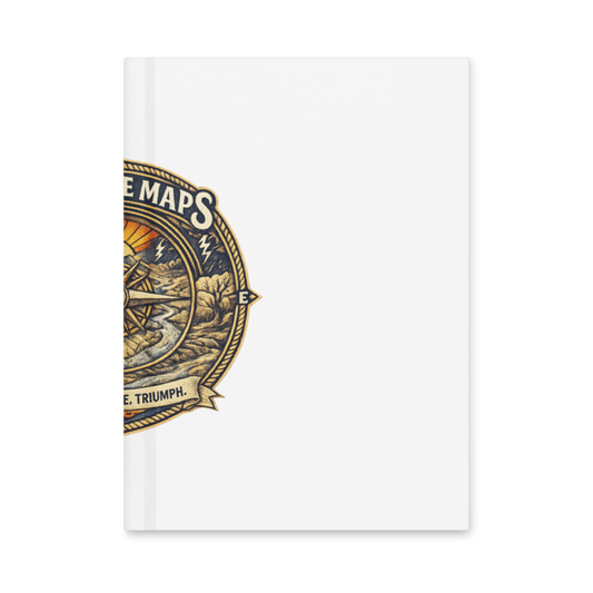 Stormwalker Outpost | Stormwalker ScarsAreMaps medallion | Hardcover Journal