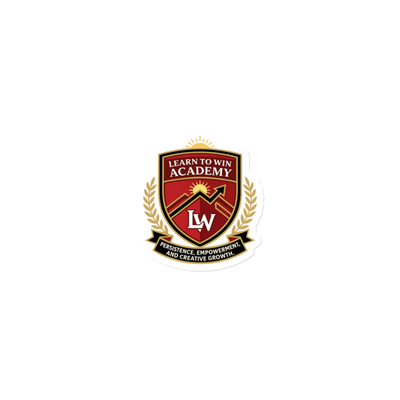 Learn To Win Academy | LTW Core logo | Die-Cut Magnet