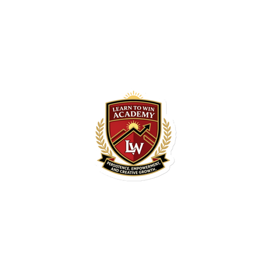 Learn To Win Academy | LTW Core logo | Die-Cut Magnet