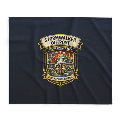 Stormwalker Outpost | Stormwalker Outpost badge | Lightweight Summer Blanket