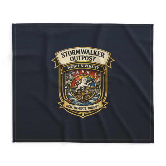 Stormwalker Outpost | Stormwalker Outpost badge | Lightweight Summer Blanket