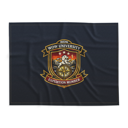 WOW University | WOWU ExpeditionMember badge | Lightweight Summer Blanket