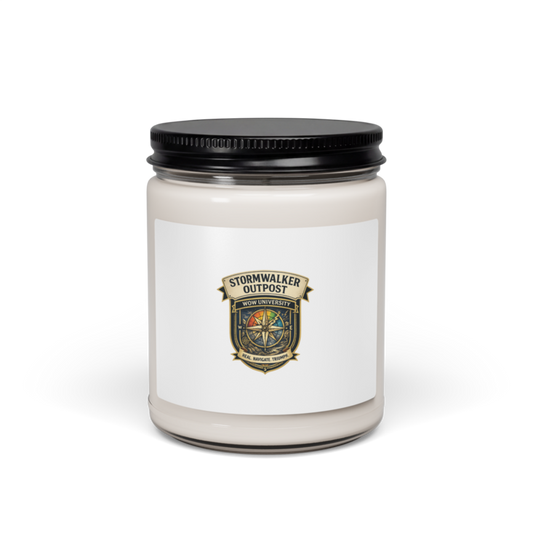 WOW University | Stormwalker Outpost WOWU compass badge | Soy Candle