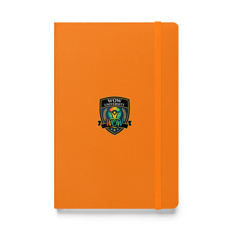 WOWU Core badge Hardcover Notebook