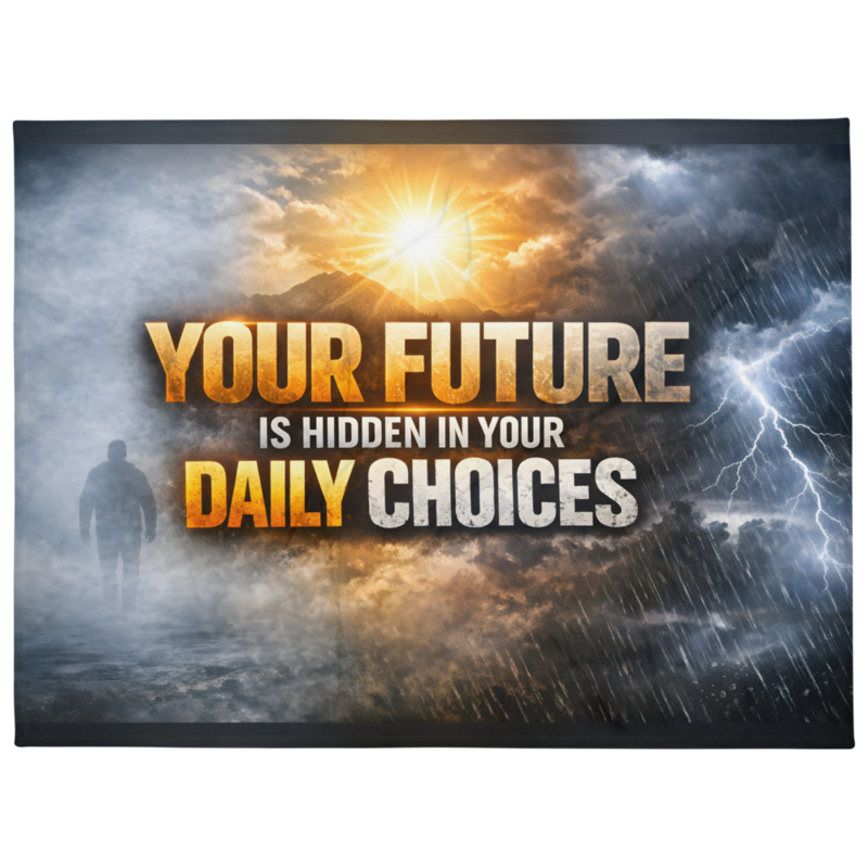 WOW | Your Future Is Hidden In Your Daily Choices | Throw Blanket