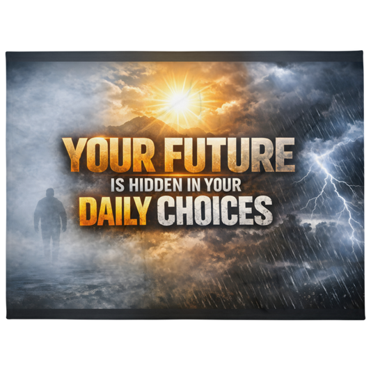 WOW | Your Future Is Hidden In Your Daily Choices | Throw Blanket