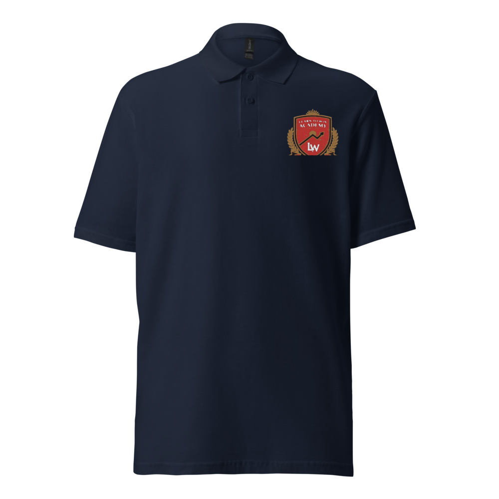 Learn To Win Academy — Embroidered Polo