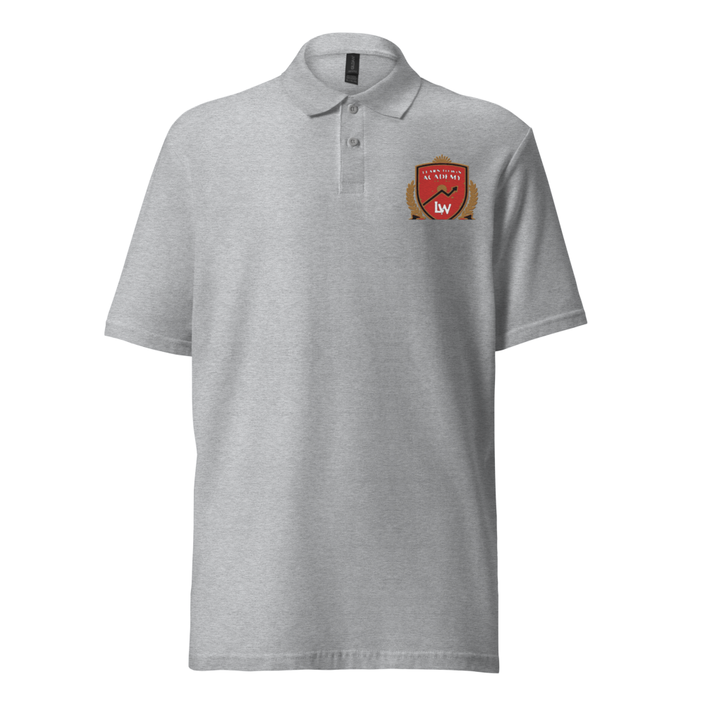 Learn To Win Academy — Embroidered Polo