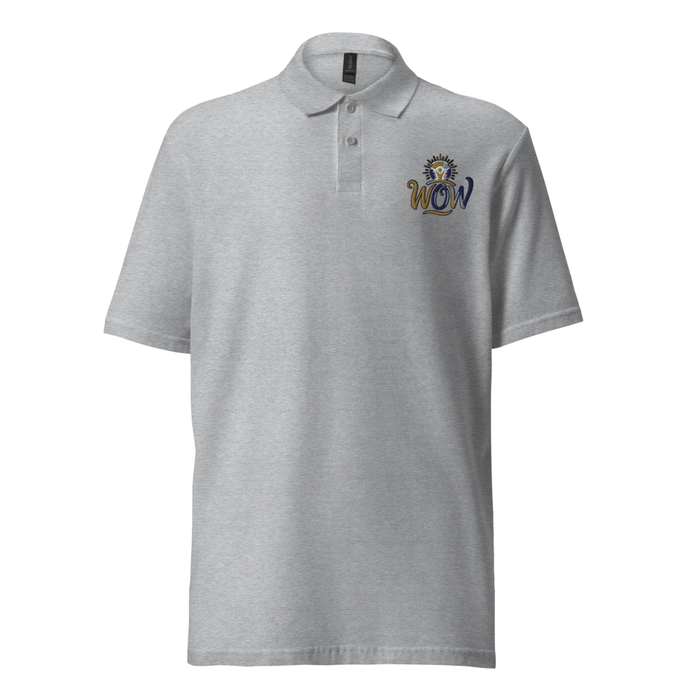 WOW — Embroidered Polo