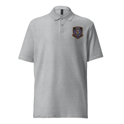 WOW University Shield — Embroidered Polo