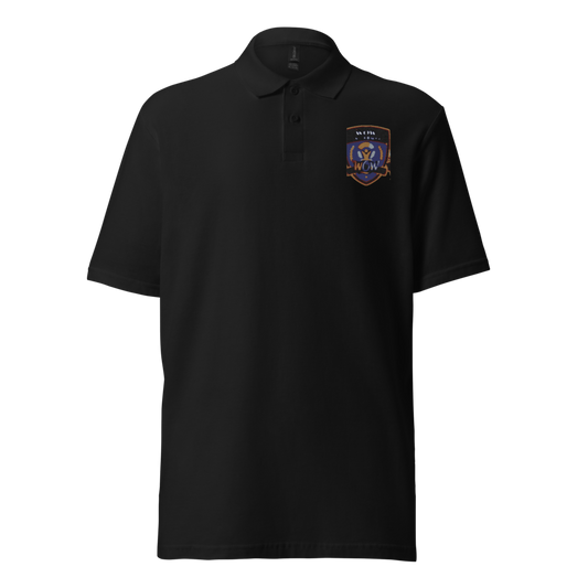WOW University Crest — Embroidered Polo