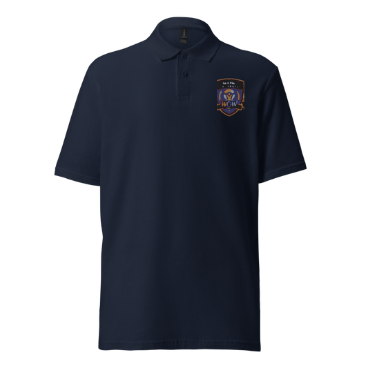 WOW University Crest — Embroidered Polo