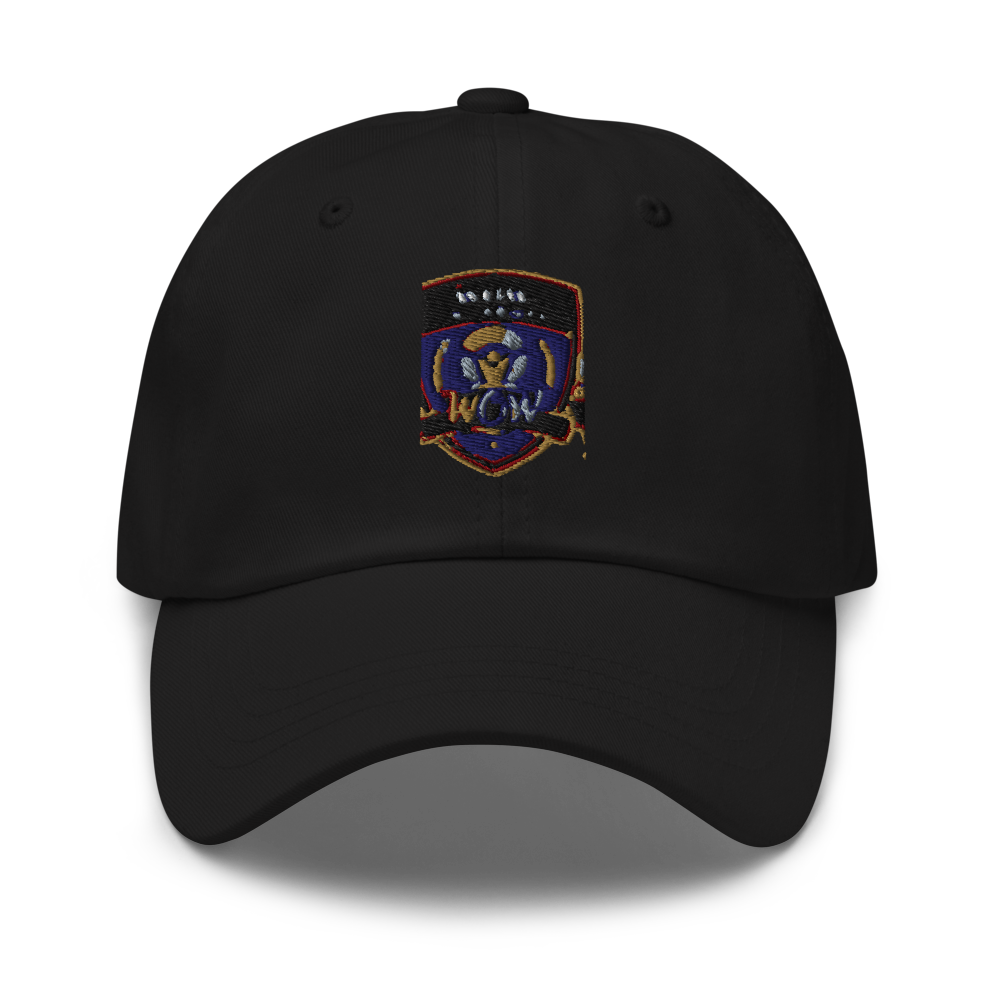 WOW University Crest — Embroidered Dad Hat
