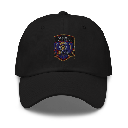 WOW University Crest — Embroidered Dad Hat