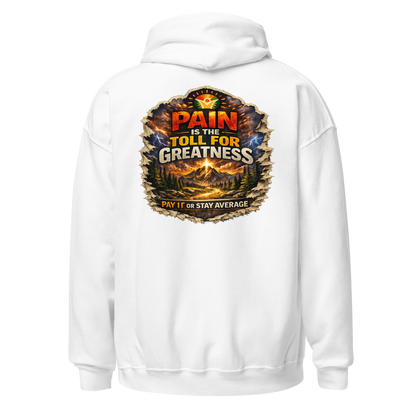 WOW University — Departments & Degrees Hoodie — Back (White)