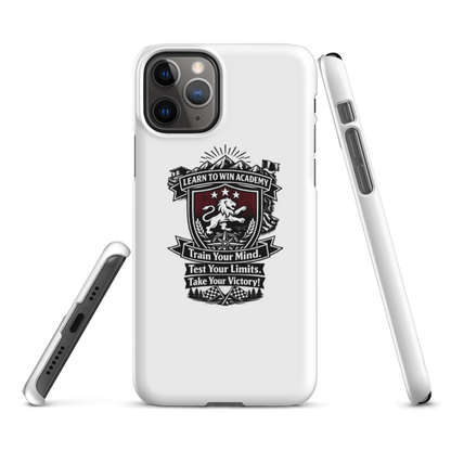 Learn To Win Academy | LTW TrainYourMind badge | iPhone Snap Case