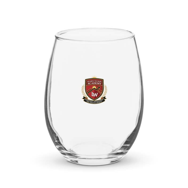 LTW Core logo Wine Glass