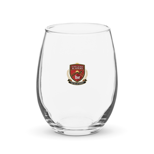 Learn To Win Academy | LTW Core logo | Wine Glass
