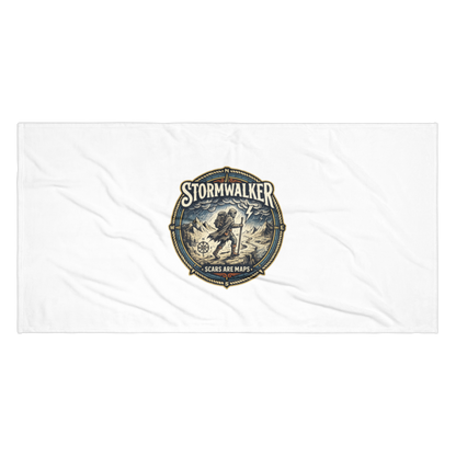 Stormwalker Outpost | Stormwalker Scars medallion | Beach Towel