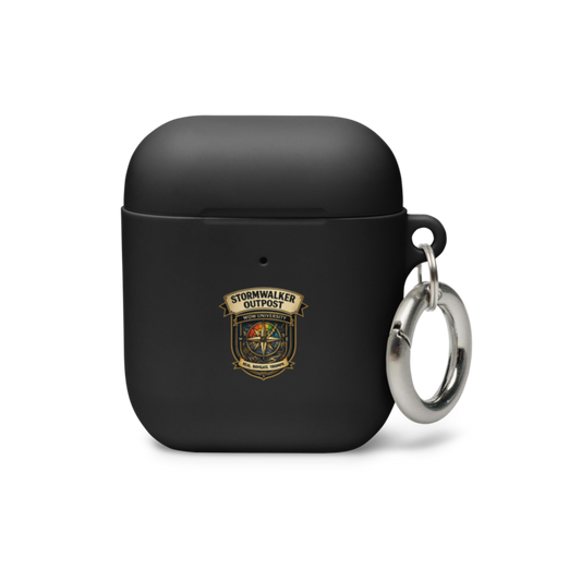 WOW University | Stormwalker Outpost WOWU compass badge | AirPods Case
